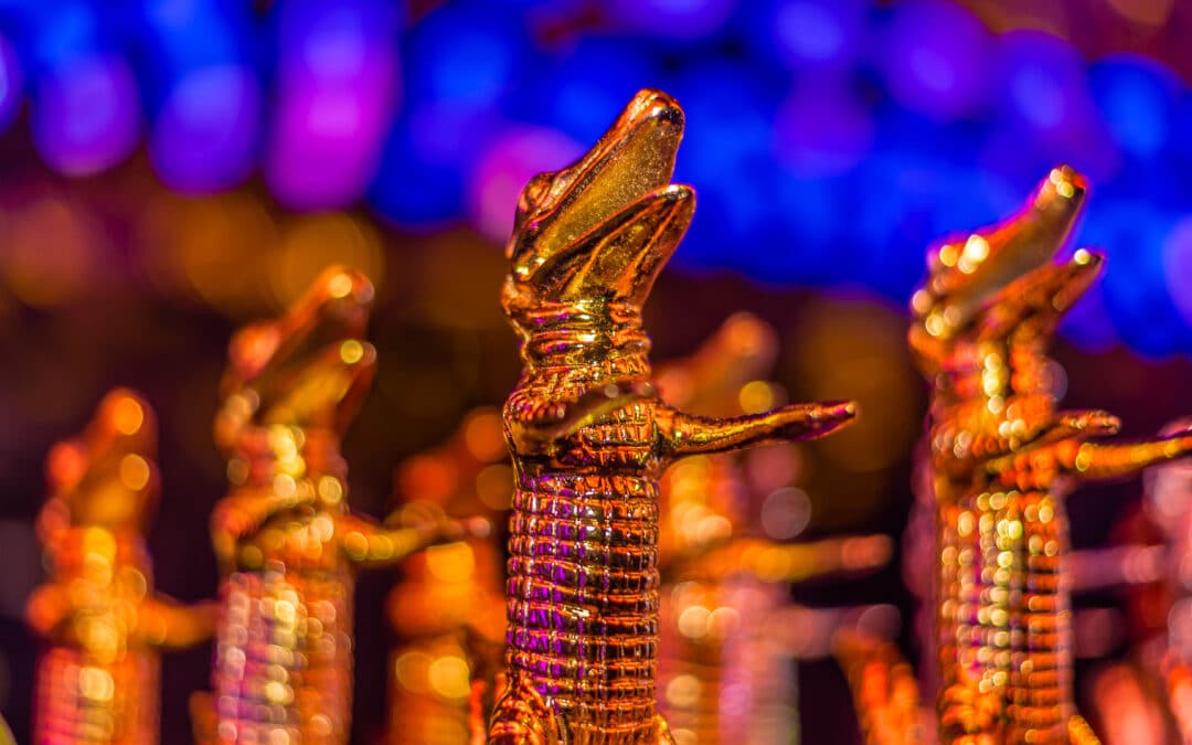 Dois Jacarés no Prêmio CAIO 2025. Dois projetos que dizem muito sobre a Modale Cenografia